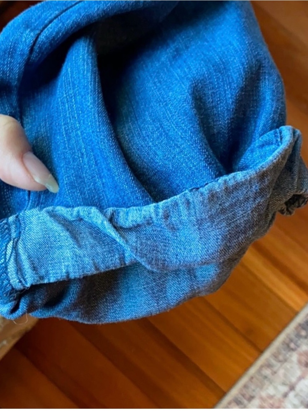Denim Jumpsuit by Lovestitch - Picture 5 of 6